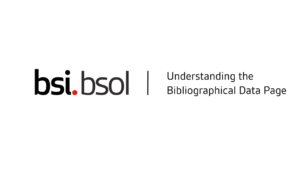若何理解 BSOL 书目数据页（Understanding the bibliographical data page with BSOL）